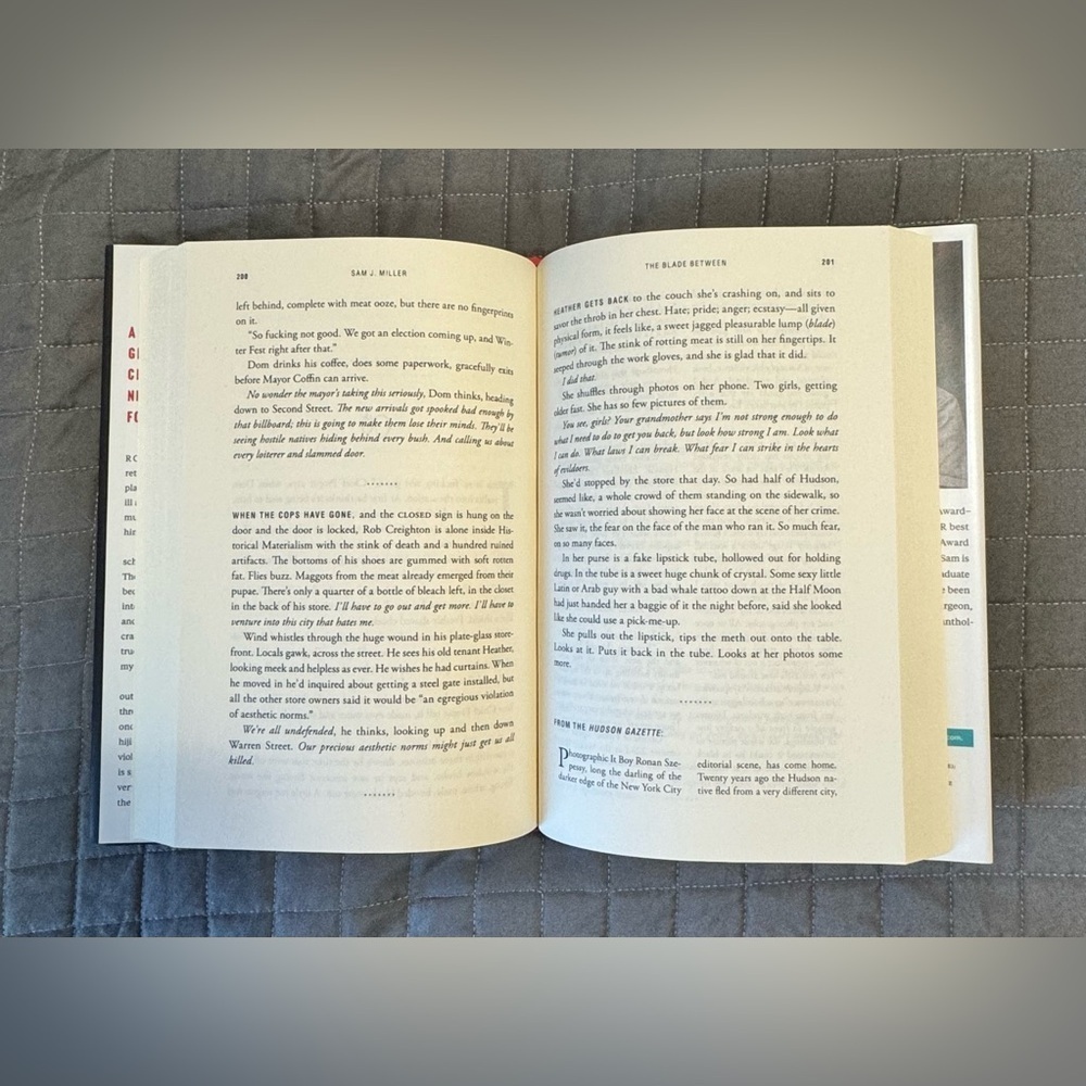 Blade Between book - Picture 4 of 4